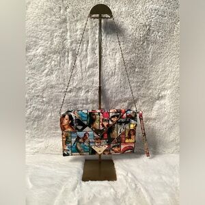 Magazine Cover Patent Leather Bag